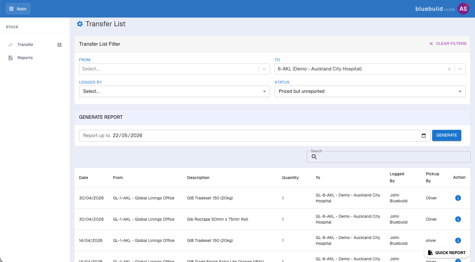 Procurement screenshot 4