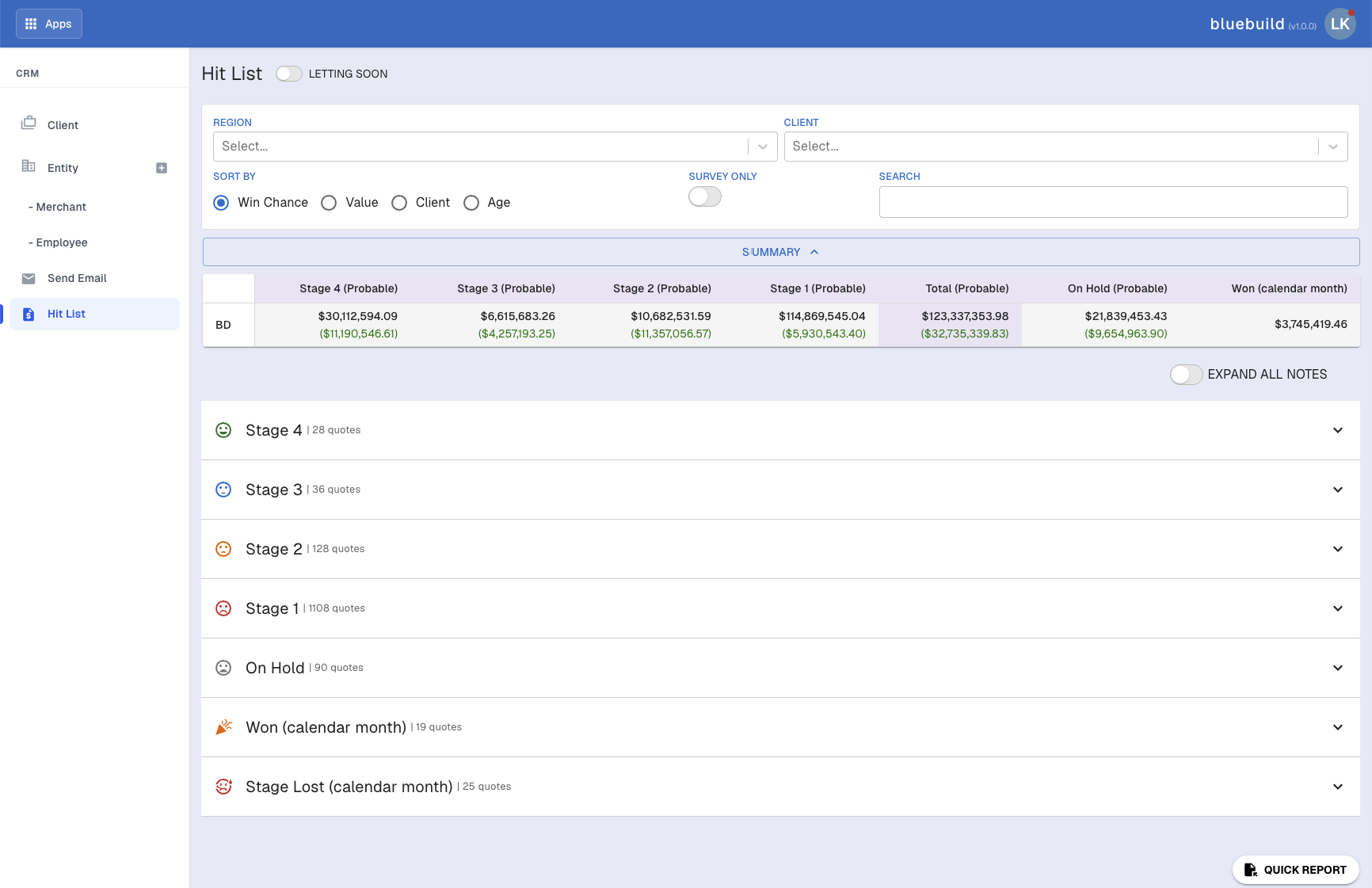 Sales and Pipeline screenshot 1
